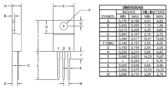 2N6107的2D模型