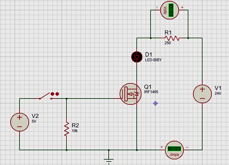 IRF1405工作电路