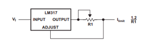 LM317恒流配置