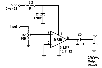 LM380内部电路