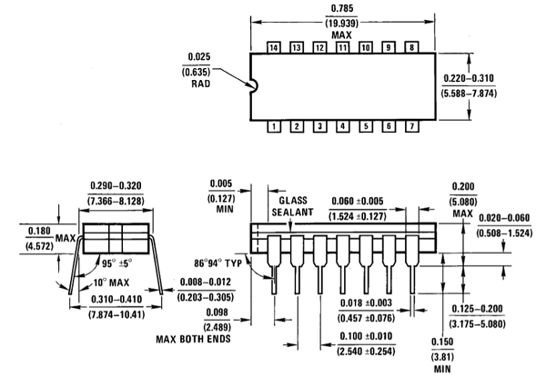 LM723集成电路二维模型