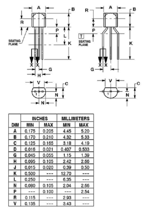 MPSA13 NPN Darlington晶体管2-D型号