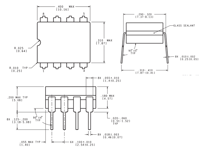 UA741 IC尺寸